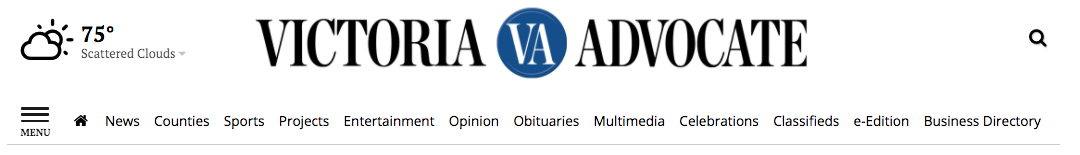 VA website header